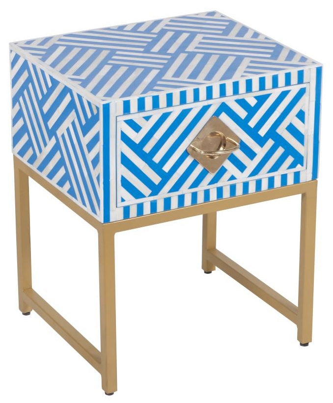 Grace Bone Inlay Bedside