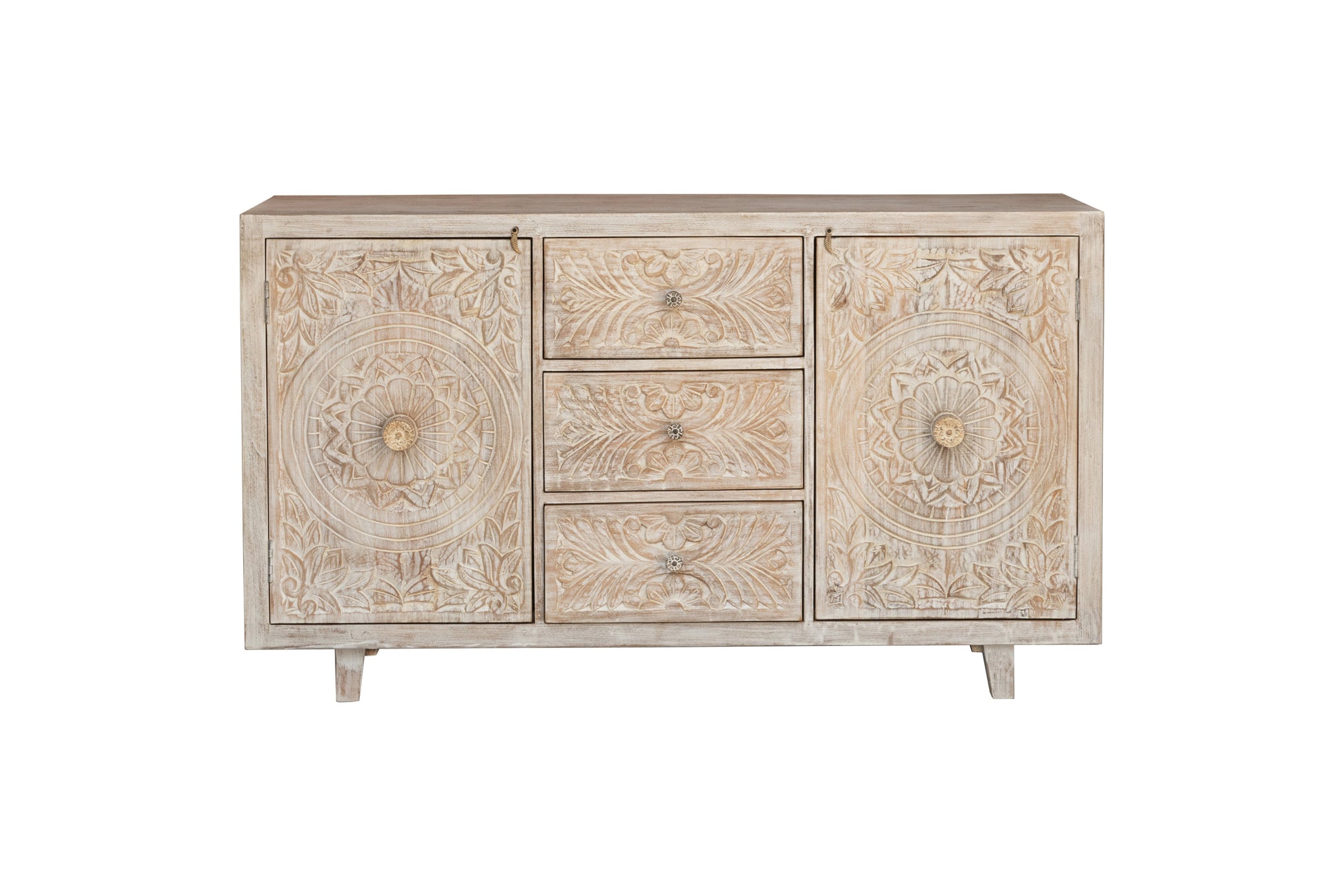 Rehman Hand Carved Wooden Buffet