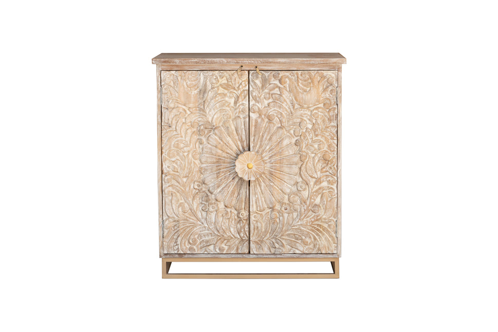 Albert Wooden Bar Cabinet
