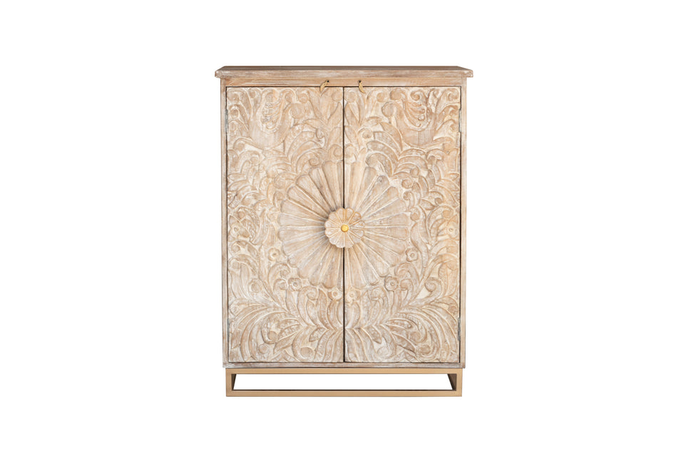 Albert Wooden Bar Cabinet