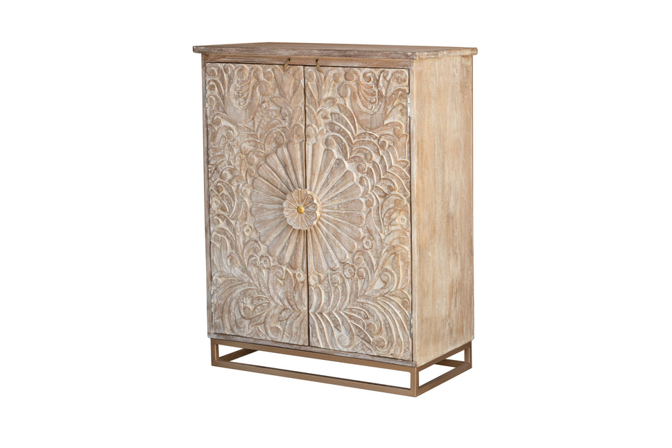 Albert Wooden Bar Cabinet