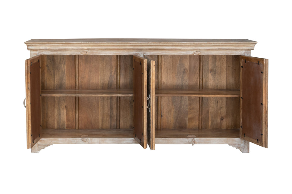 Alia Hand Carved Wooden Sideboard