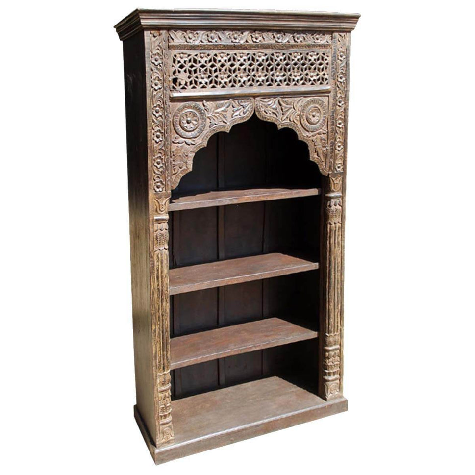 Edi Carved Bookshelf