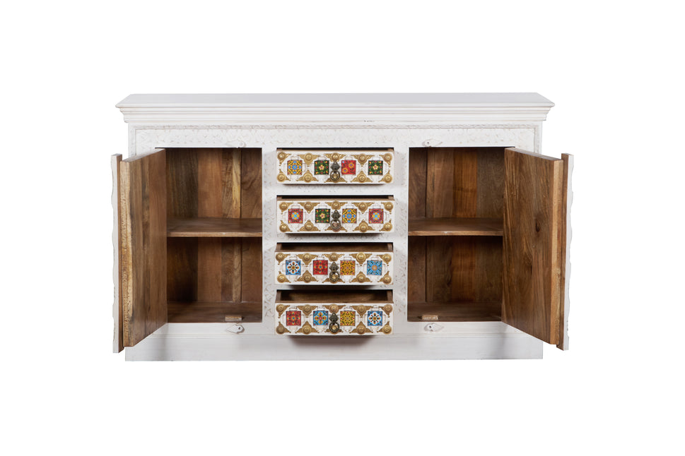 Kiwi Wooden Tile Sideboard