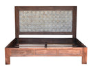Switch Adir_Solid Indian Wood Hand Carved Bed Frame_King Size 2 image