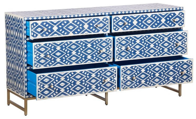 Kelly Bone Inlay Dresser
