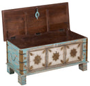 Switch Anika  Vintage Style Brass Fitted Wooden Trunk 3 image