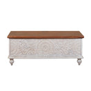 Switch Jenny Carved Wooden Storage Trunk 3 image