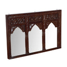 Switch Veera Hand Carved Wooden Mirror 2 image