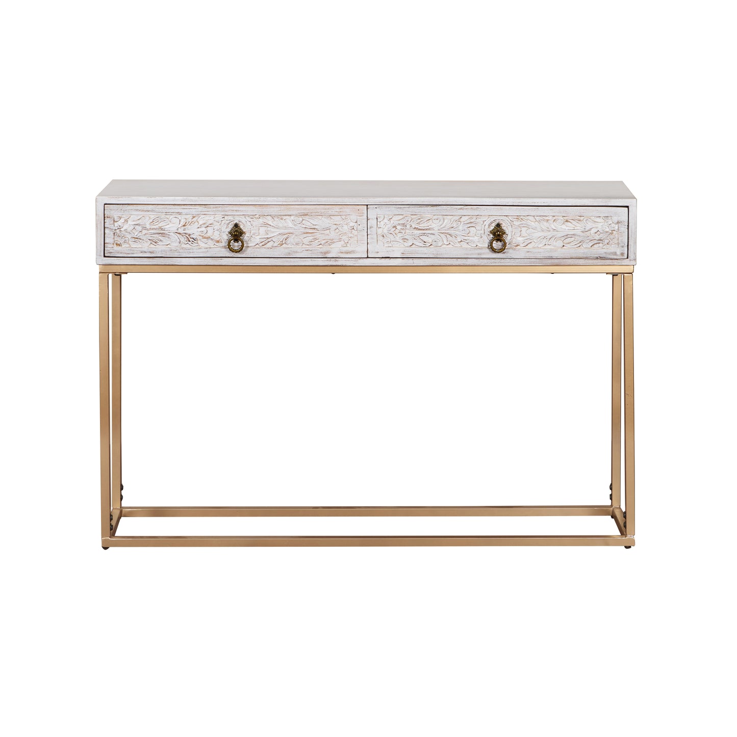 Abby Hand Carved Console Table