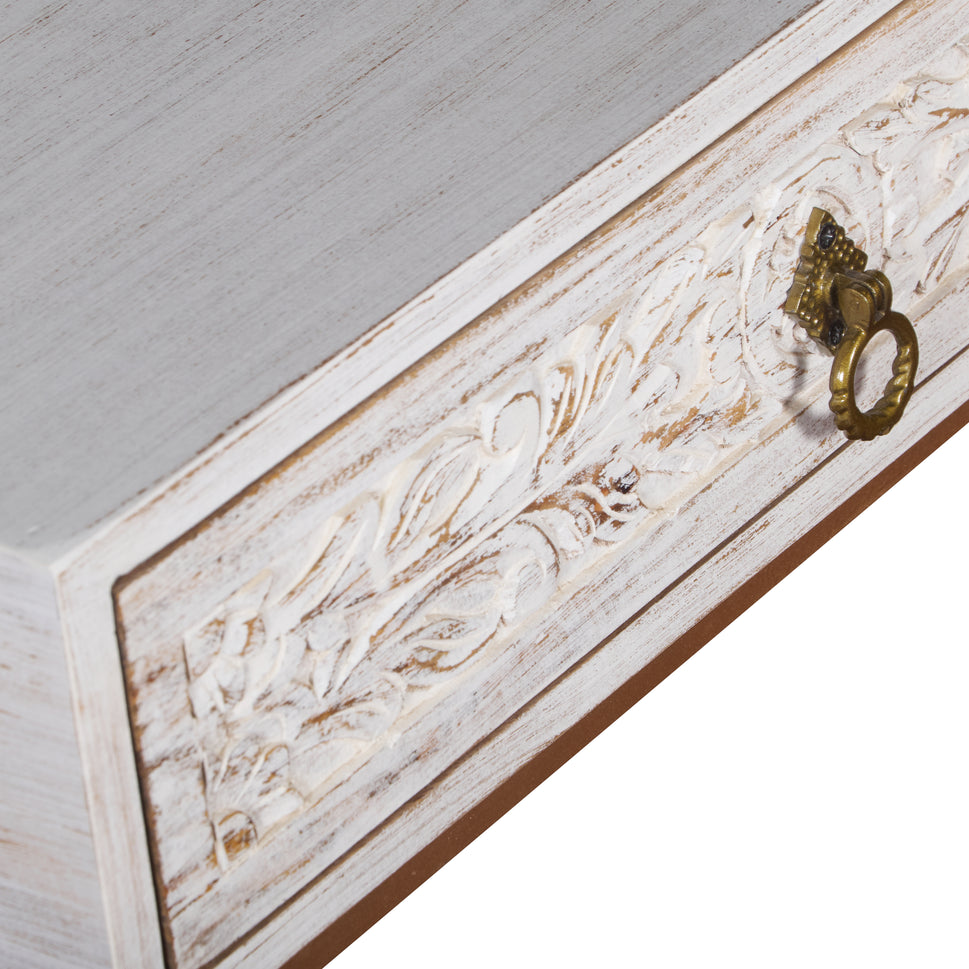Abby Hand Carved Console Table