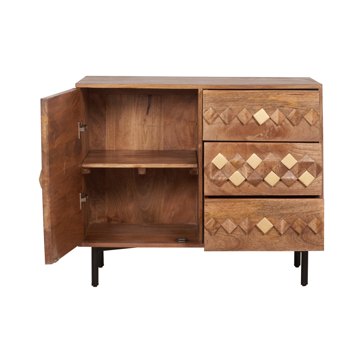 Bush Carved Chest of Drawer