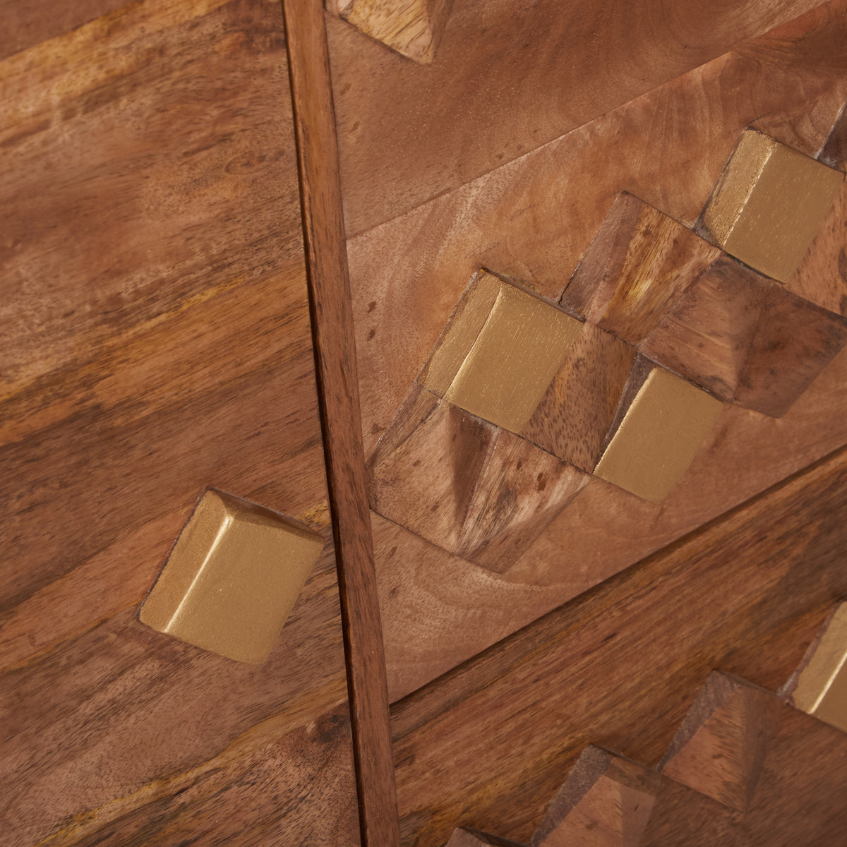 Bush Carved Chest of Drawer