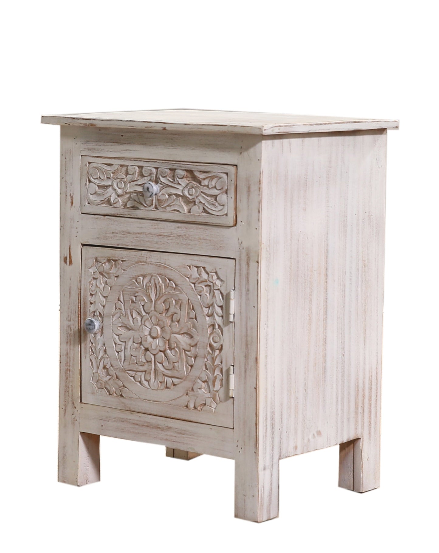 Diane Wooden Bedside