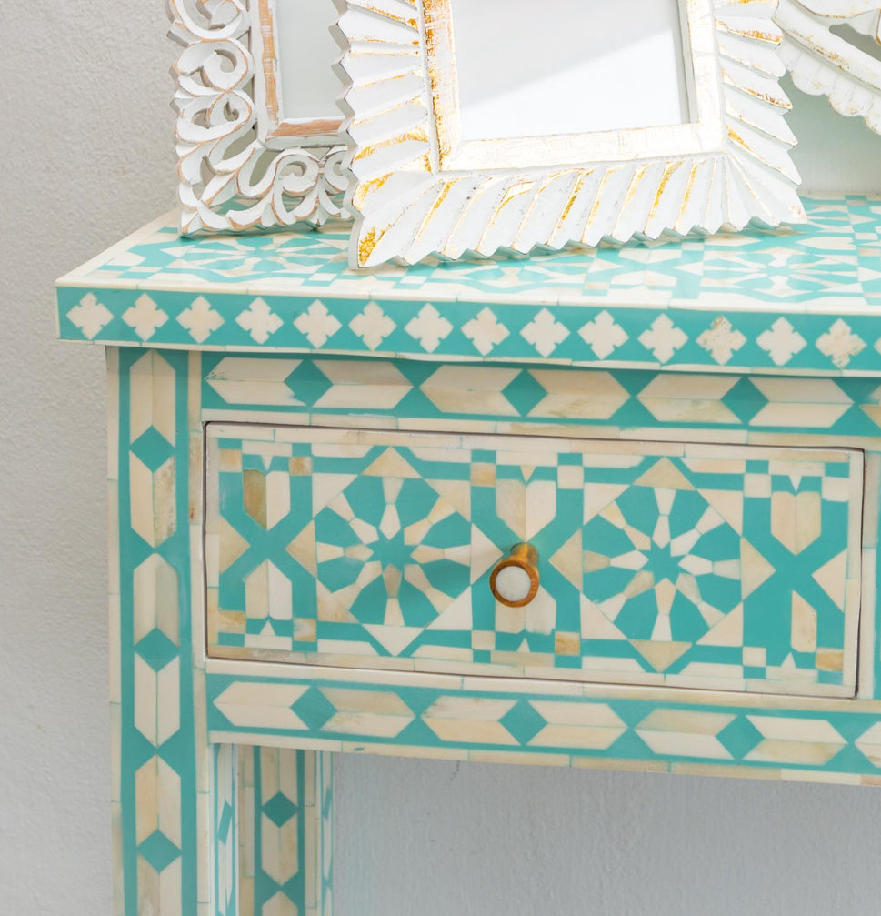 Nida Bone Inlay Console Table