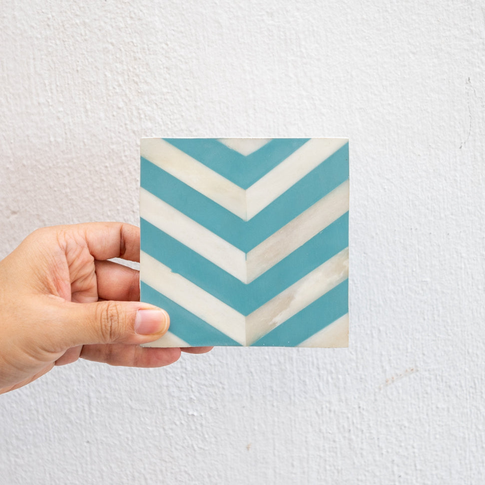 Andrew Bone Inlay Coaster