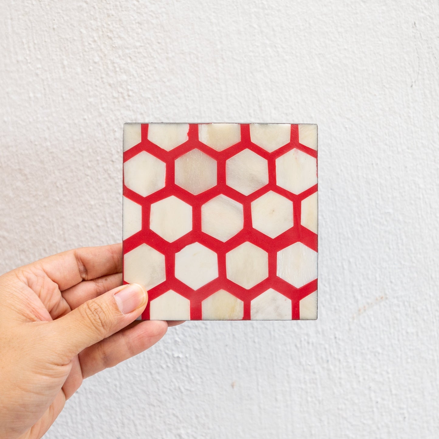 Andrew Bone Inlay Coaster