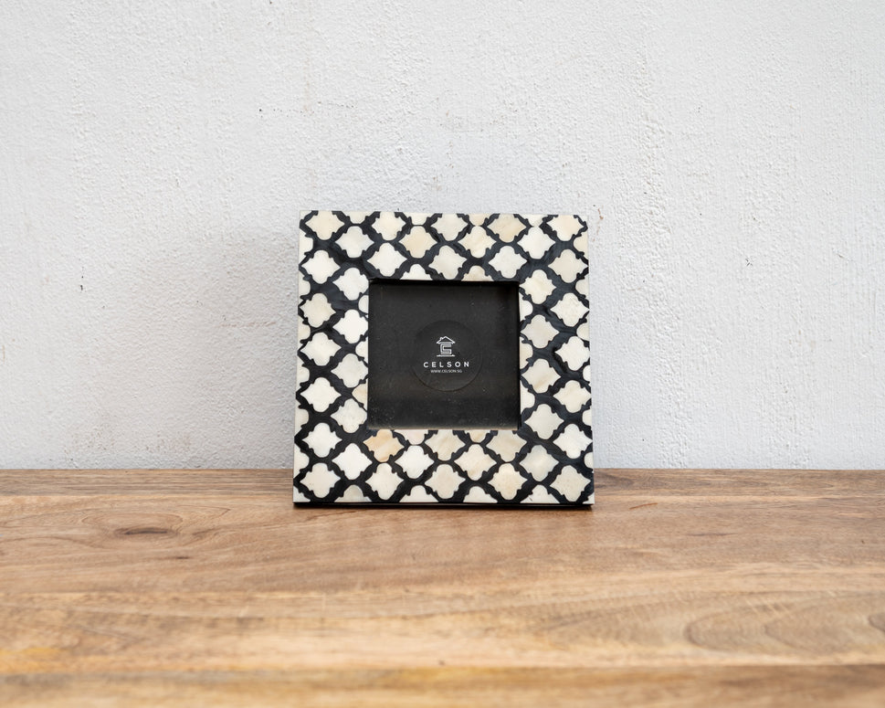 Zoe Bone Inlay Photo Frame