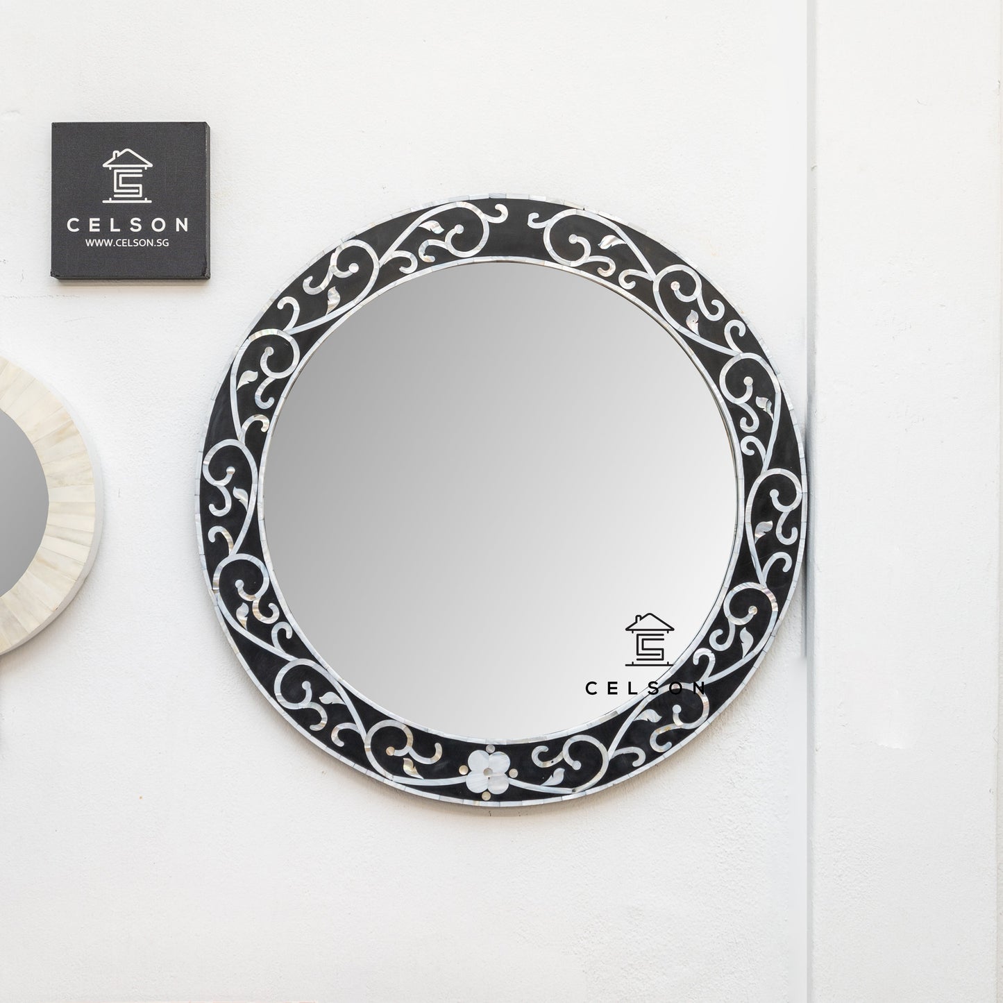 Hina Mother of Pearl Inlay Mirror