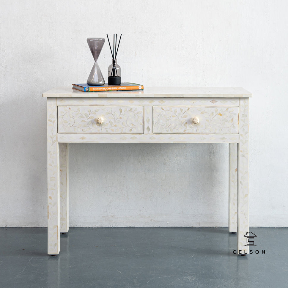 Ivan Bone Inlay Console Table