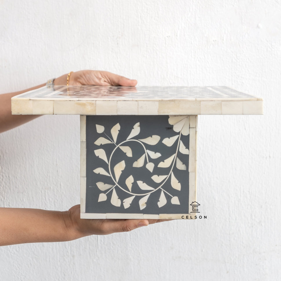 Judy Bone Inlay Cake Stand