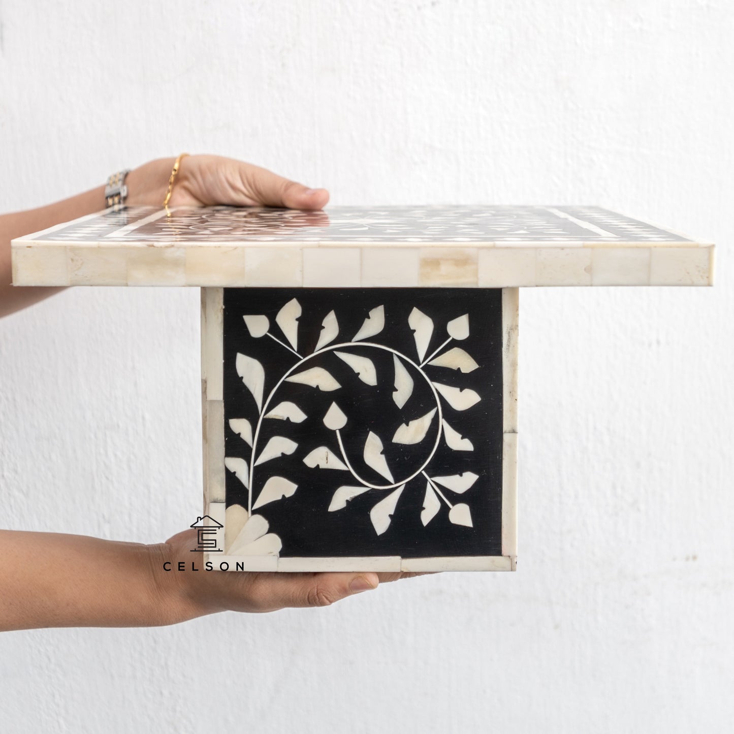 Judy Bone Inlay Cake Stand