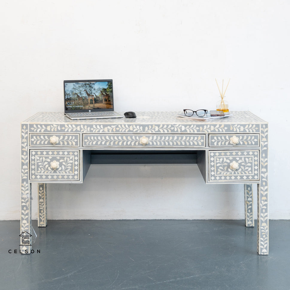Rini Bone Inlay Study Table