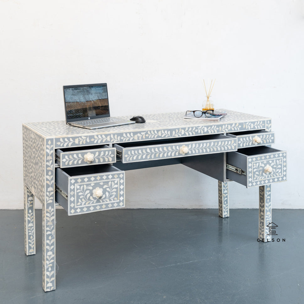 Rini Bone Inlay Study Table