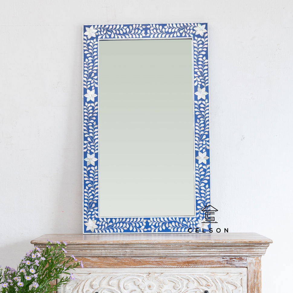 Heidi Mother of Pearl Inlay Mirror