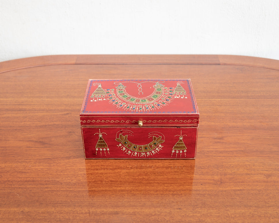 Nisha Hand Painted Wooden Box