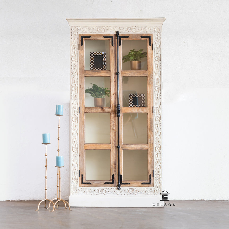 Noa Carved Bookcase