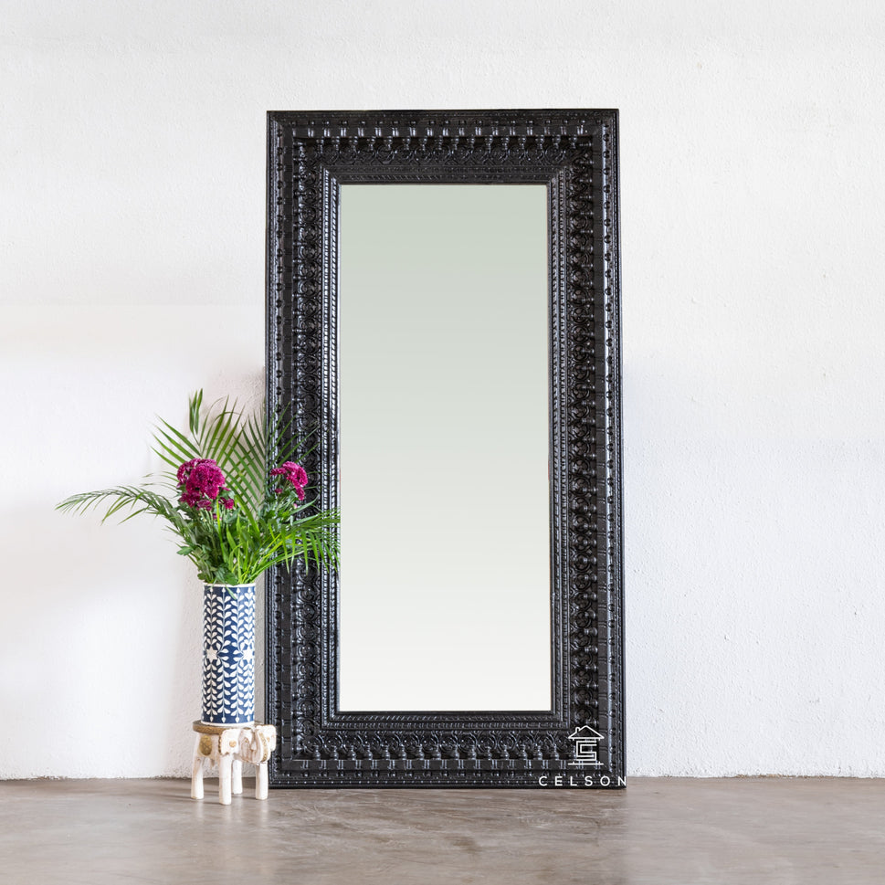 Thormi Hand Carved Mirror
