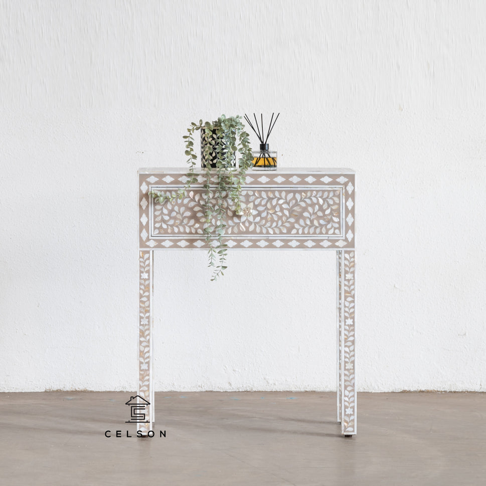 Elle Mother of Pearl Inlay Console Table