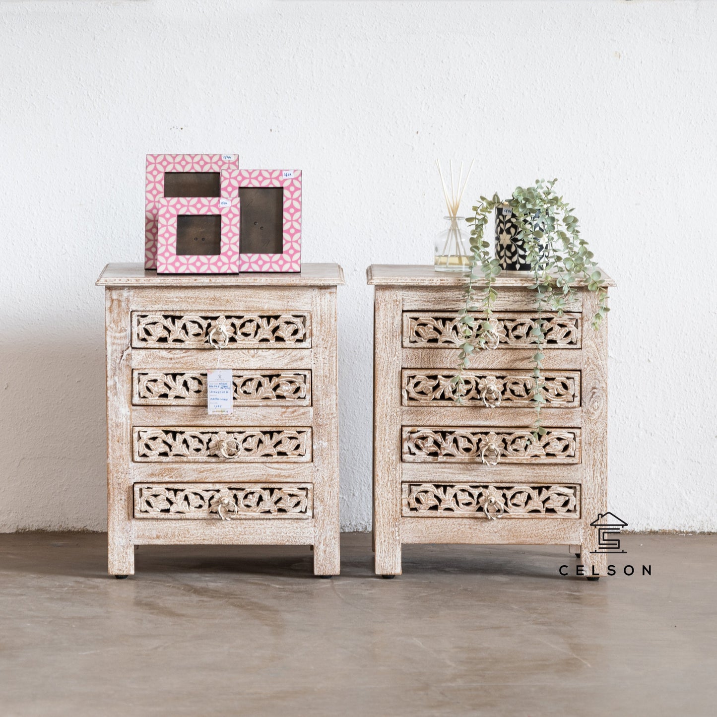 Kenna Jose Wooden Bedside