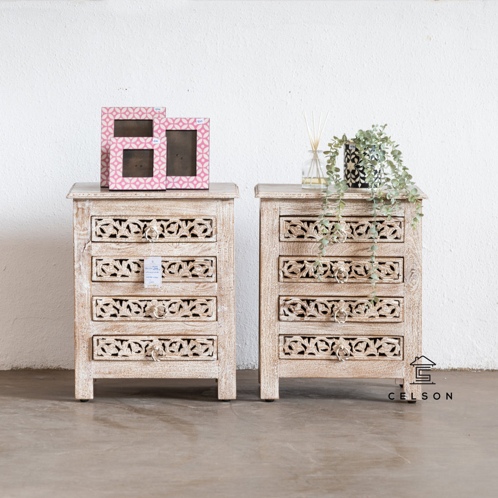 Kenna Jose Wooden Bedside