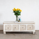 Switch Zara Carved Wooden Coffee Table 1 image