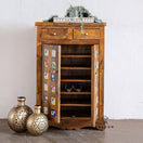 Switch Smith Hand Carved Tile Shoe Cabinet 2 image
