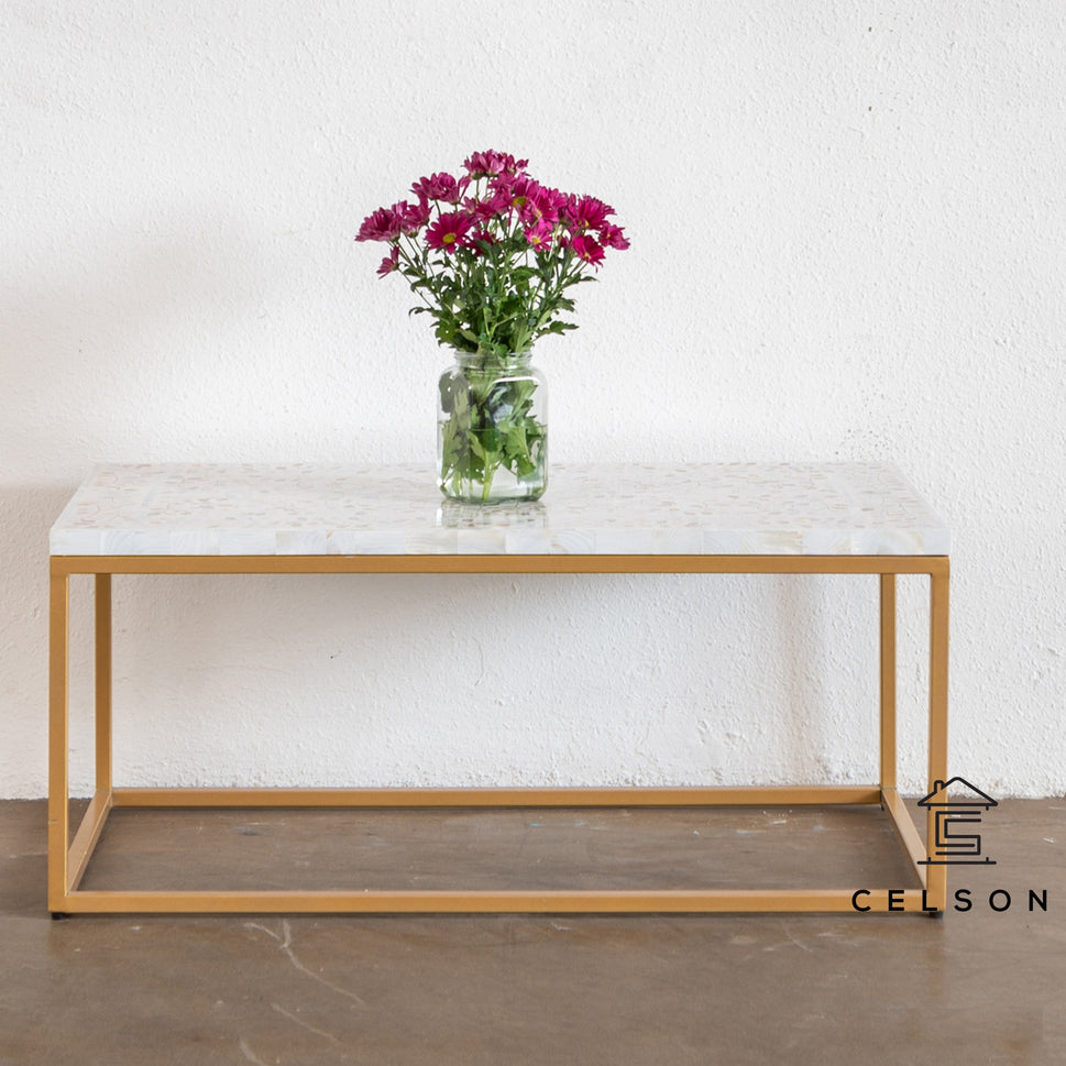 Karol Mother of Pearl Inlay Coffee Table