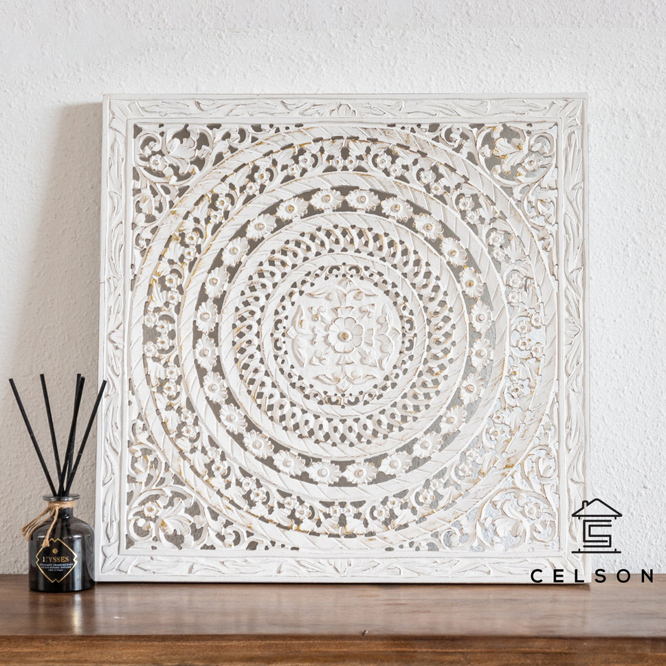 Liza Carved Wall Panel