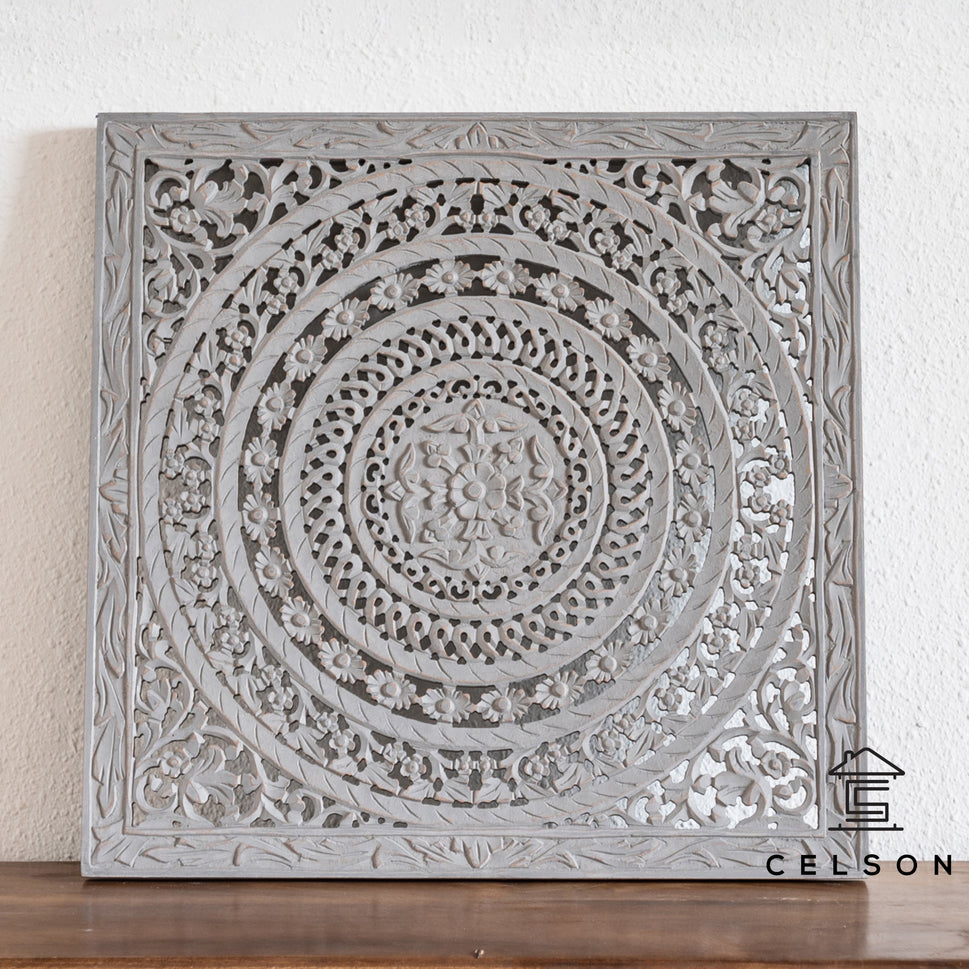 Liza Carved Wall Panel