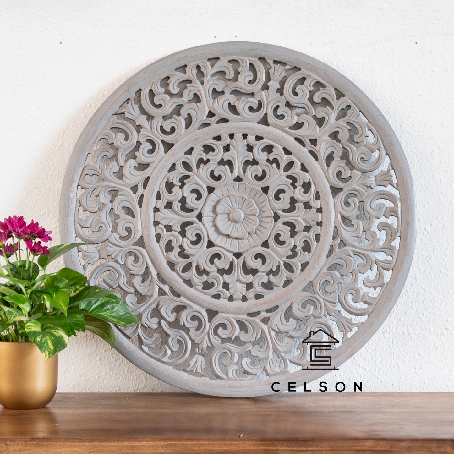 Winkle Carved Wall Panel