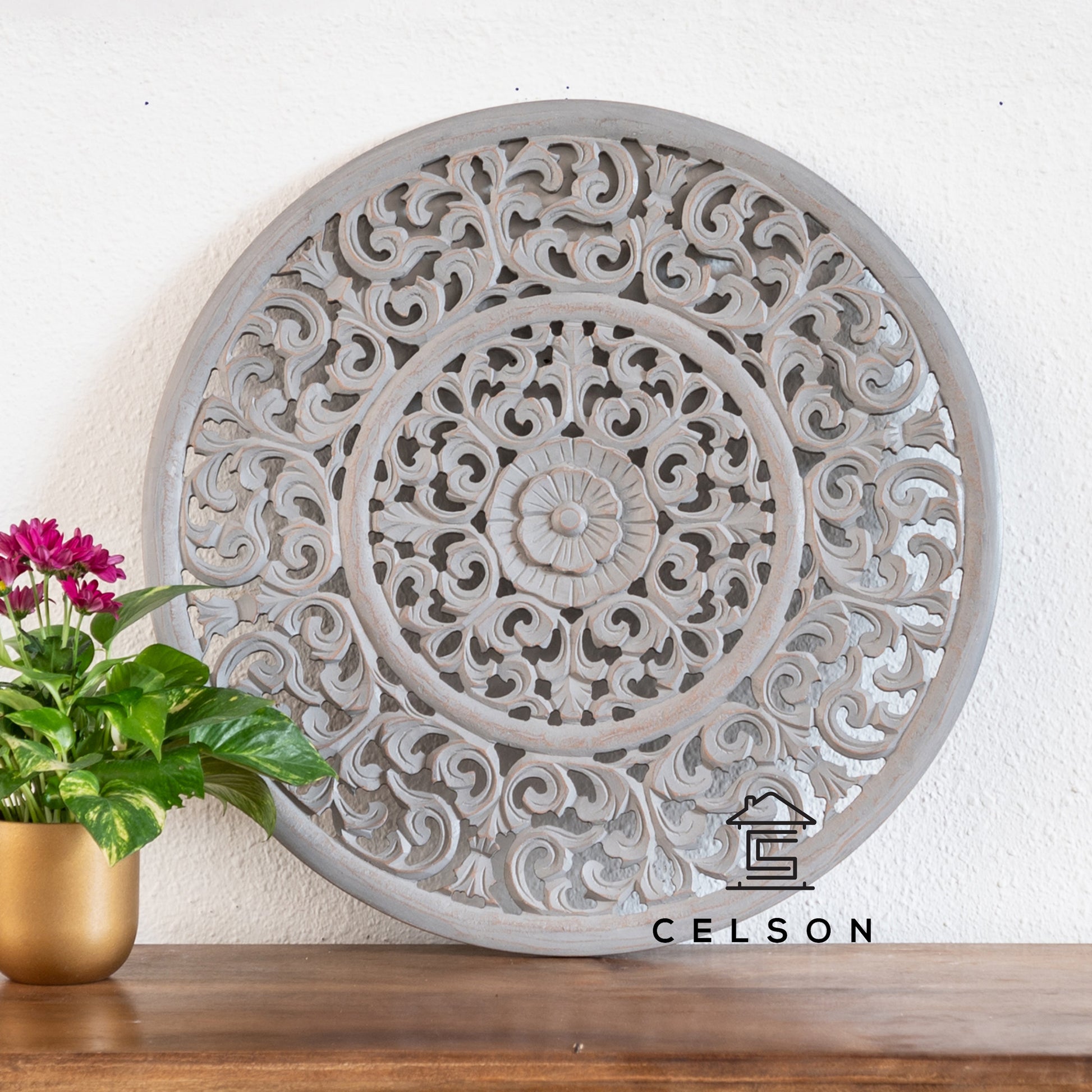 Winkle Carved Wall Panel