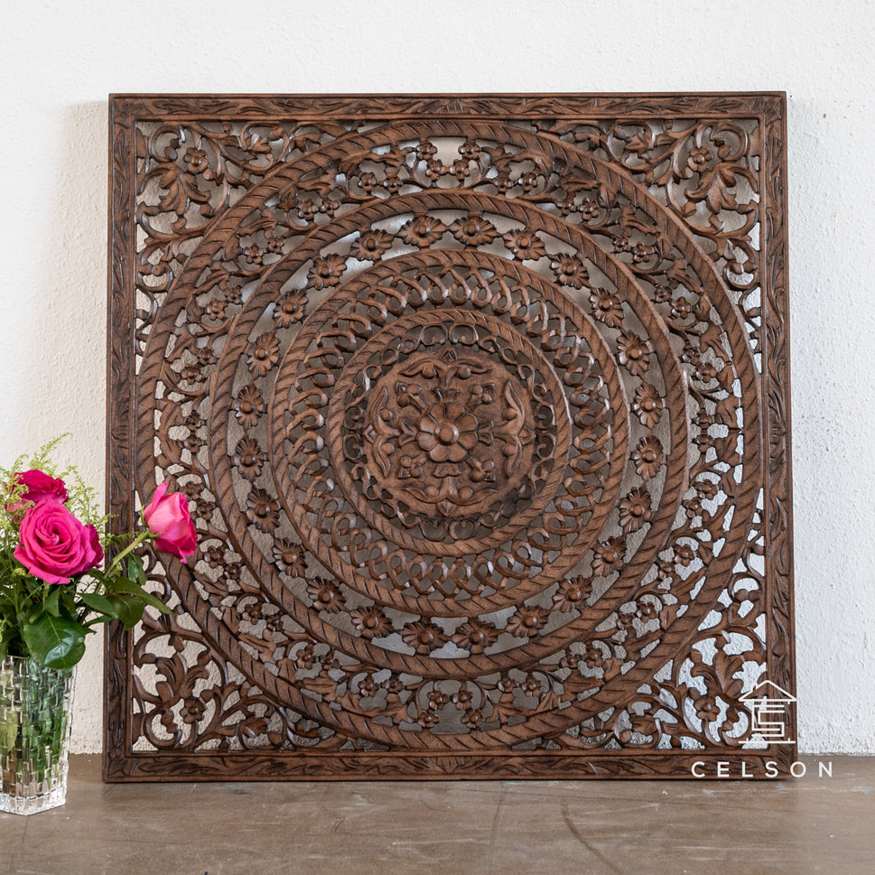 Liza Carved Wall Panel