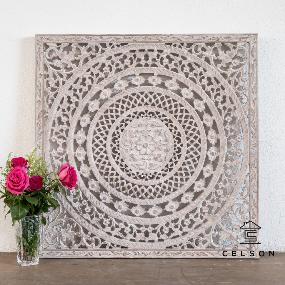 Liza Carved Wall Panel