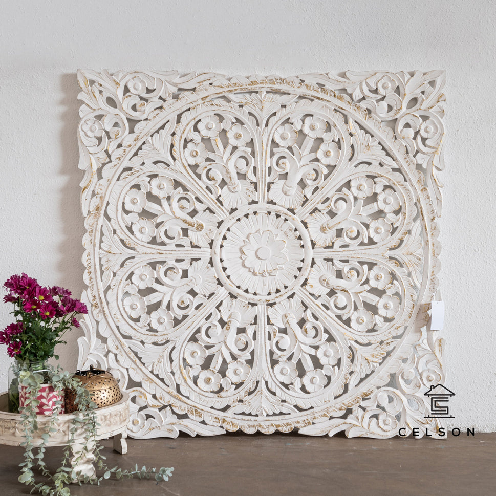 Cibu Carved Wall Panel