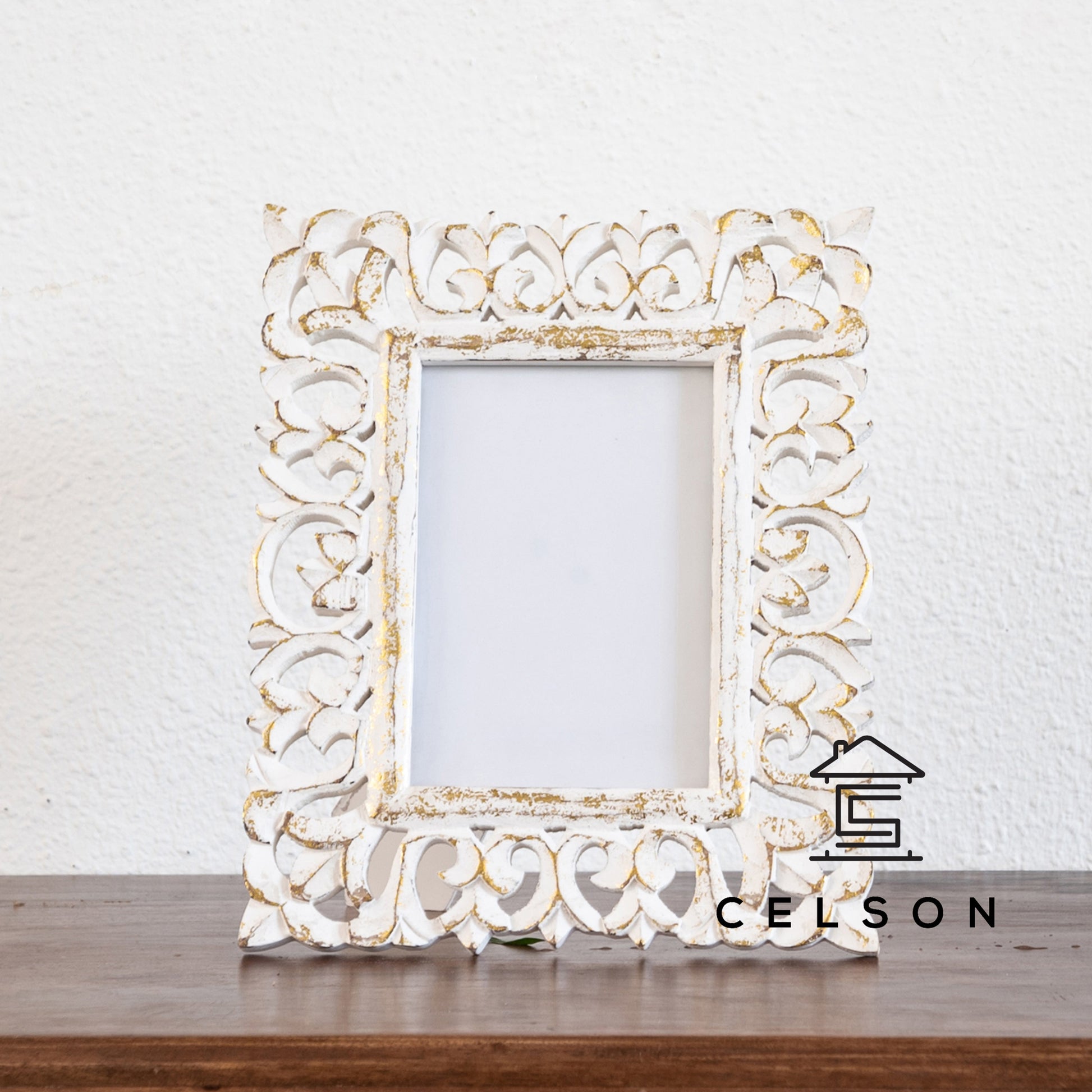 Howard Hand Carved Photo Frame