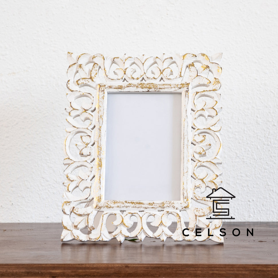 Howard Hand Carved Photo Frame
