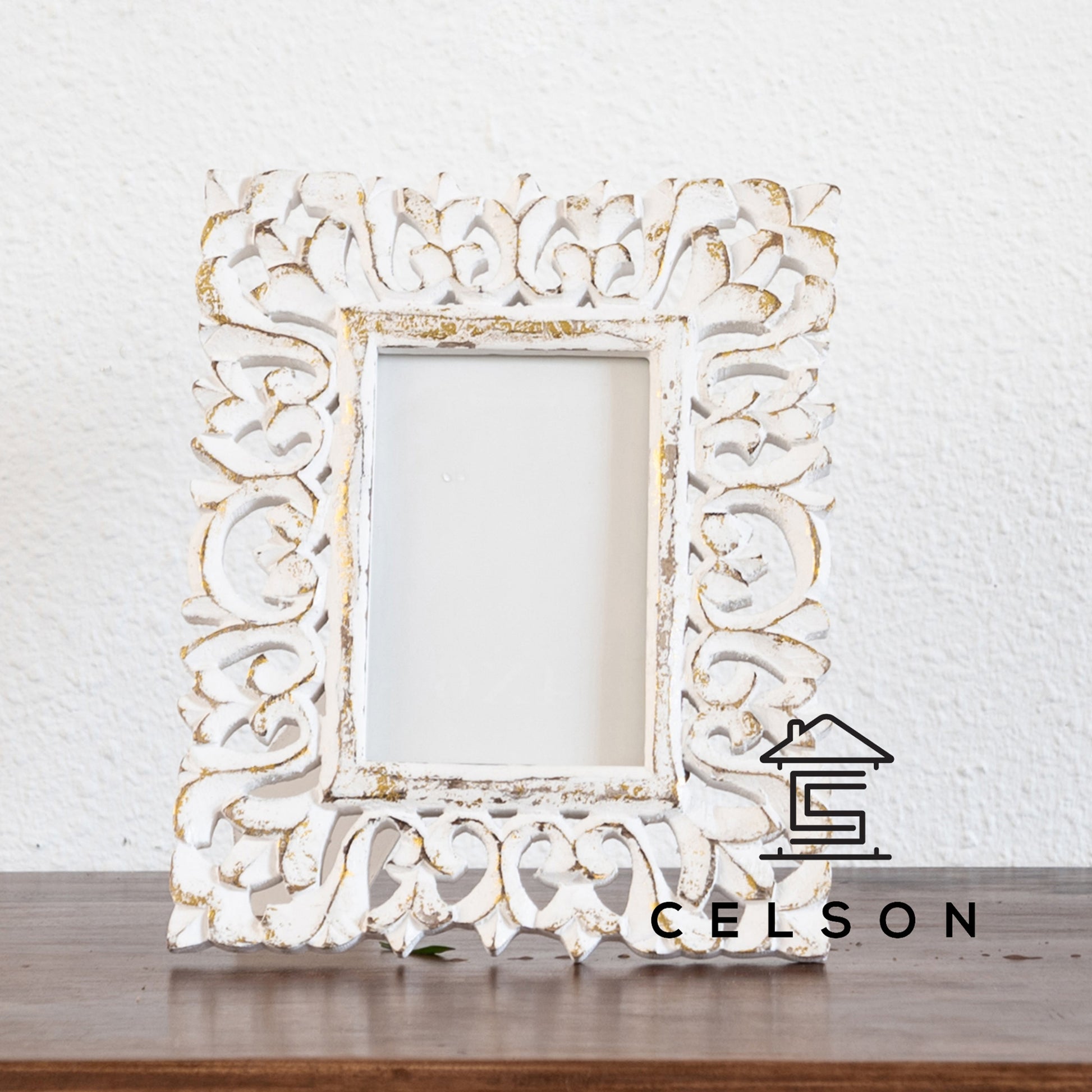 Howard Hand Carved Photo Frame
