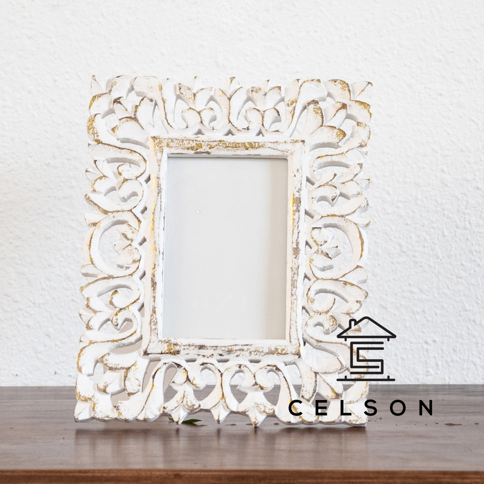 Howard Hand Carved Photo Frame