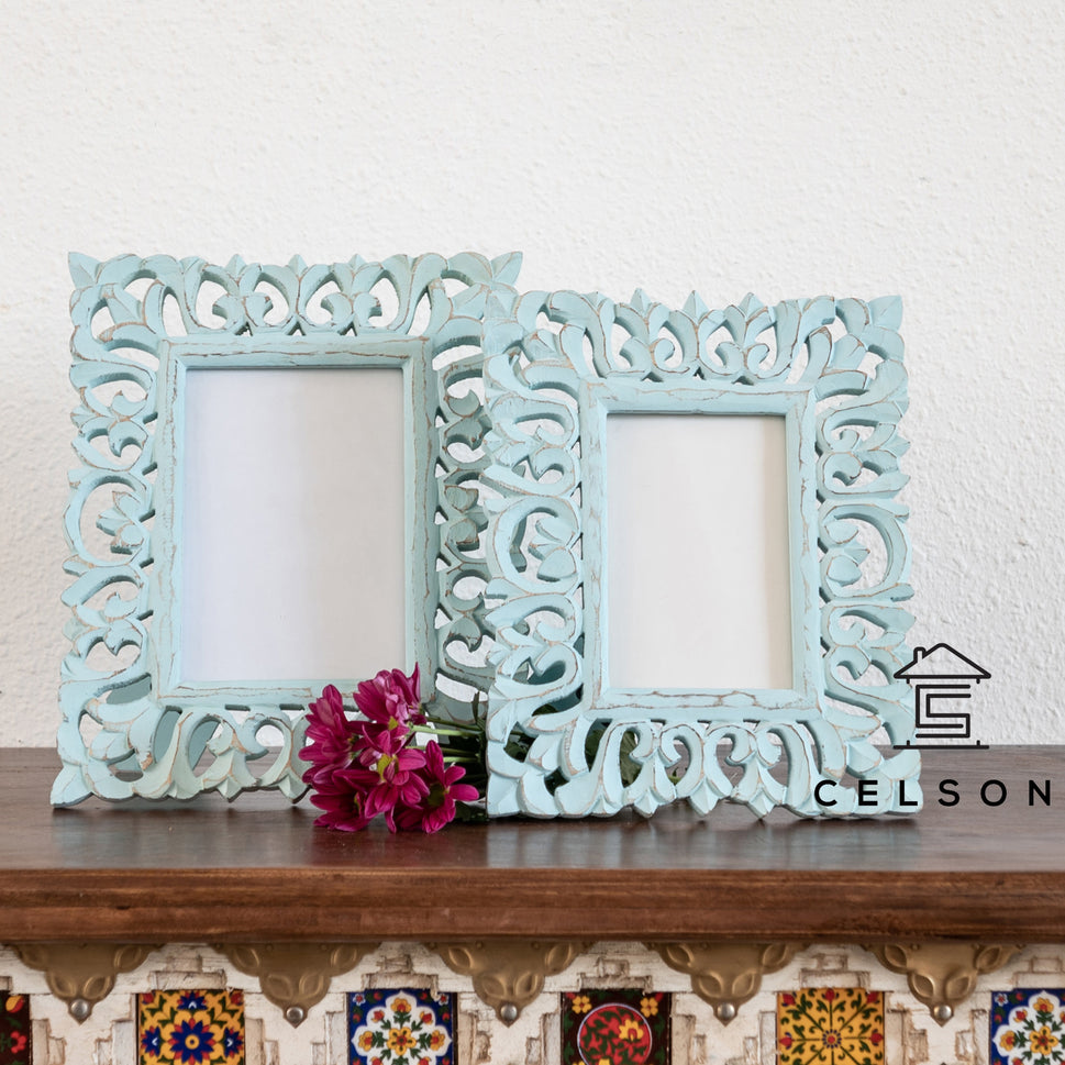 Howard Hand Carved Photo Frame